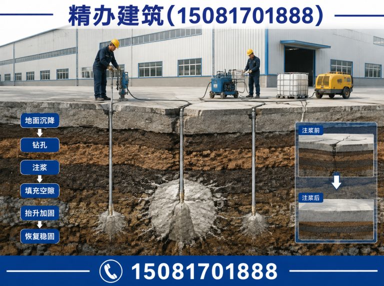 邯郸冀南新区回填土下沉注浆展示图